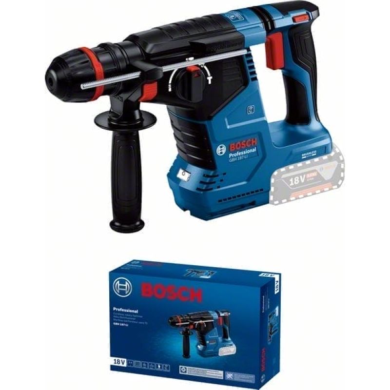 Аккумуляторный перфоратор Bosch GBH 187-LI ONE Chuck SDS-Plus (0611923120) (SOLO – без аккумулятора и ЗУ)