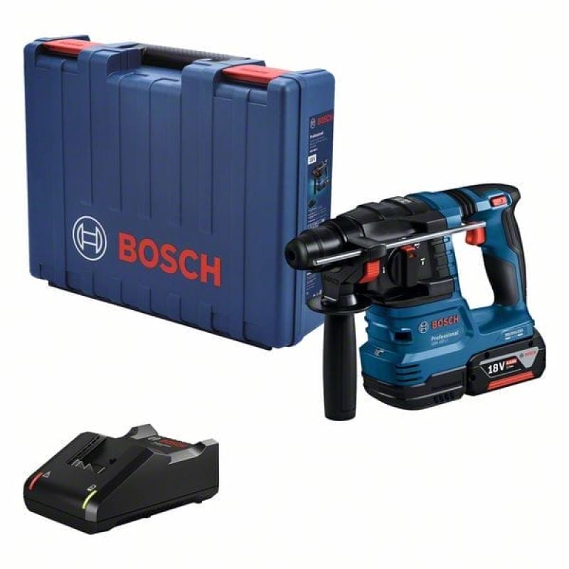 Аккумуляторный перфоратор Bosch GBH 185-LI SDS-Plus (0611924022) GBA 18V 4.0Ah – 1 шт.