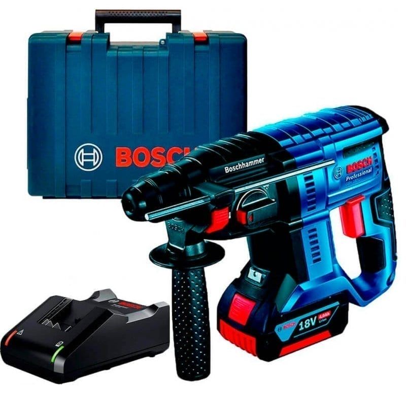 Аккумуляторный бесщеточный перфоратор Bosch GBH 180-LI с 1 АКБ и ЗУ (0611911122)