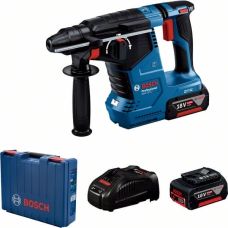 Аккумуляторный перфоратор Bosch GBH 187-LI SDS-Plus (0611923021) (2х – 18В 5 А/Ч, ЗУ + кейс)
