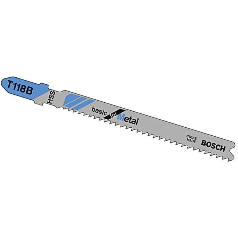 Пилочка для лобзика Bosch Basic for Metal T 118 B,2 шт (2609256730)