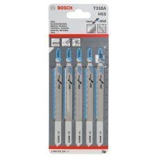 Холст для лобзика Bosch (2608631319) T318 A, HSS 5 шт