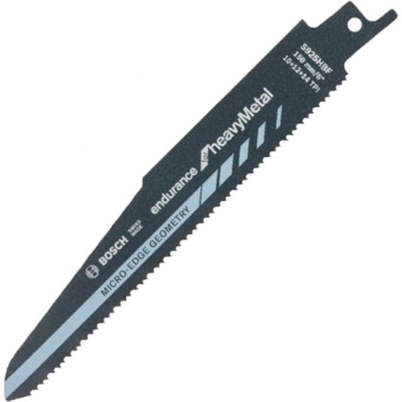 Пильное полотно Bosch S 925 HBF, 10+12+14TPI, 5 шт (2608658009)