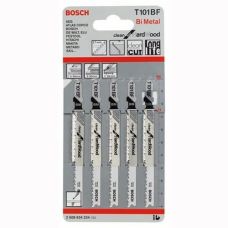 Холст для лобзика Bosch (2608634234) T 101 BF, BIM 5 шт