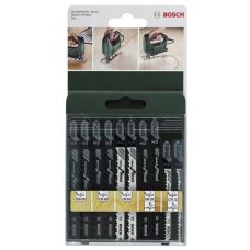 Набор пилочек для лобзика Bosch Wood , 10 шт (2609256744)