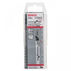 Холст для лобзика Bosch (2608633524) T234 X, HCS 25 шт
