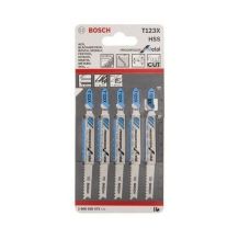 Холст для лобзика Bosch (2608638473) T 123 X, HSS 5 шт