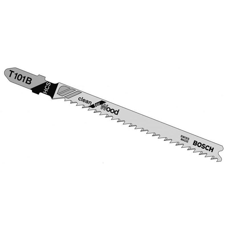 Пилки для лобзика HSC Bosch T 101 B,2,7×100 мм,2 шт (2609256721)