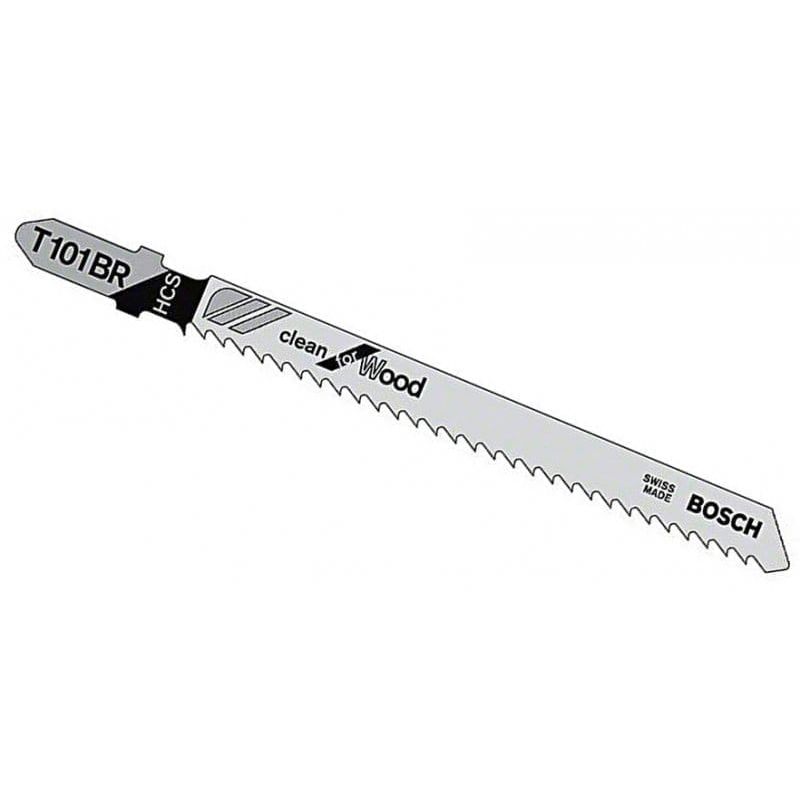 Пилки для лобзика Bosch T 101 BR,2,5×100 мм, HSC 2 шт (2609256724)