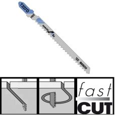 Холст для лобзика Bosch (2608631030) T227 D, HSS 5 шт