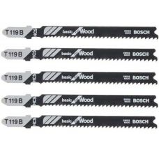 Холст для лобзика Bosch (2608630037) T119 В, HCS 5 шт