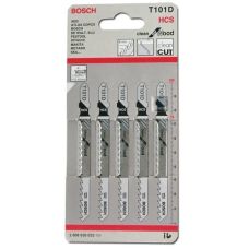 Холст для лобзика Bosch (2608630032) T101D 100 мм, HCS 5 шт