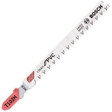 Пилка Bosch по пластику T 102 H, 2,3×100 мм, 3 шт (2608667445)