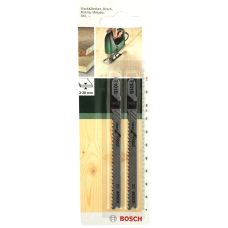 Пилки для лобзика  HSC Bosch T 101 B, 2,7×100 мм, 2 шт (2609256721)
