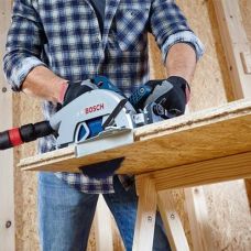 Аккумуляторная циркулярная пилка Bosch GKS 18V-68 GC Professional в L-Boxx 238 с пильным диском Expert for Wood 190 мм (06016B5100)