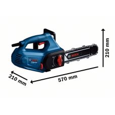 Электрическая цепная пилка для газобетона BOSCH GAC 250 (06012B6020)