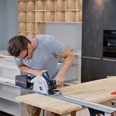 Аккумуляторная погружная пилка Bosch GKT 18V-52 GC Professional в L-Boxx 238 с пильным диском Expert for Wood 140 мм (06016B4000)