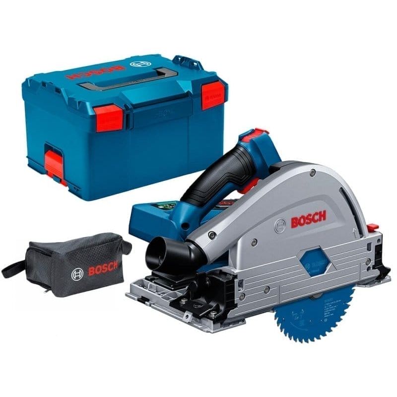 Аккумуляторная погружная пилка Bosch GKT 18V-52 GC Professional в L-Boxx 238 с пильным диском Expert for Wood 140 мм (06016B4000)