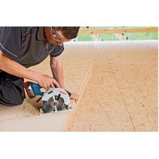 Аккумуляторная циркулярная пилка Bosch GKS 18V-57 + аккумулятор GBA 18V 4.0Ah + зарядное устройство для GAL 18V-40 (0615990M42)