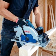 Аккумуляторная циркулярная пилка Bosch GKS 18V-68 GC Professional в L-Boxx 238 с пильным диском Expert for Wood 190 мм (06016B5100)