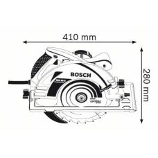 Электропила дисковая ручная Bosch GKS 85 G (060157A900)