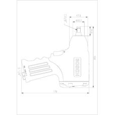 Гайковерт пневматический Bosch, 120 Нм (0607450626)