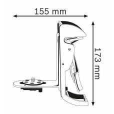 Универсальный держатель Bosch BM 3 Professional (0601015D00)