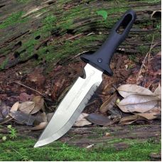 Нож Rikugatana S, 58HRC, нержавеющая сталь DSR1K6 DAIDO (подобие стали 440A, 65x13), Nisaku (NJP811, 1117368)