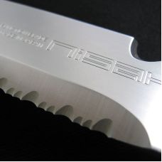 Нож Rikugatana S, 58HRC, нержавеющая сталь DSR1K6 DAIDO (подобие стали 440A, 65x13), Nisaku (NJP811, 1117368)