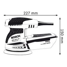 Эксцентриковая шлифмашина Bosch GEX 125-1АЕ (в картонной упаковке)
