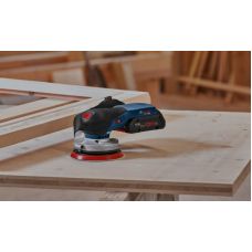 Акумуляторна ексцентрикова шліфувальна машина Bosch GEX 18V-125 Professional (0601372201)