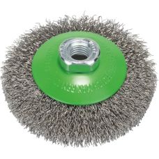 Щітка кільцева Bosch M14 0.35 Х 100 мм кручена сталь конус INOX (2608622108)
