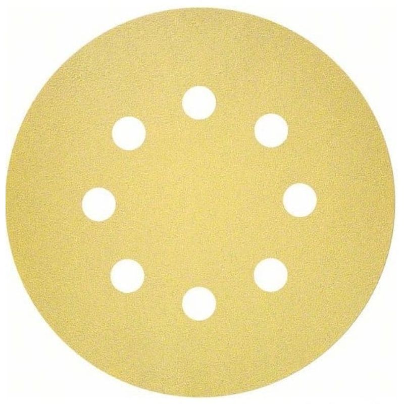 Шлифовальный лист C450 Standard for General Purpose 125 мм, 50 листов К240, 8 отверстий (2608621746)