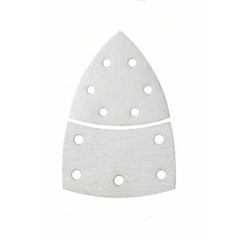 Набор из 10 шлифлистов K120 для Bosch PSM (2608607404)