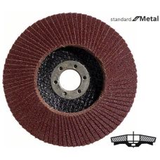 Круг шлифовальный лепестковый, Bosch K60 125 мм, Standard for Metal (2608603657)