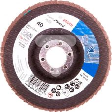 Пелюсточний шліфкруг Bosch Expert for Metal, 125×22,23 мм, К40 (2608607353)