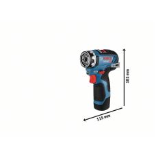 Аккумуляторная дрель-шуруповерт Bosch GSR 12V-35 FC Professional (06019H3004) SOLO (без ака и ЗУ)