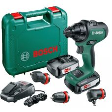 Аккумуляторная дрель-шуруповерт Bosch AdvancedDrill 18, 2 акб (06039B5003)