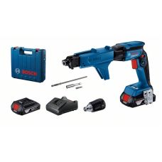 Аккумуляторный шуруповерт для гипсокартона Bosch GTB 185-LI (06019k7022) с GMA55 (2x GBA 18V 2Ah)