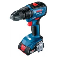 Акумуляторний дриль-шуруповерт Bosch GSR 18V-50 Professional + 2 акб 2 Ah + GAL 18V-20 + L-Case (06019H5000)