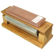 Точильный камень японский водный 250/1000/4000 grit HANAKUMAGAWA 205x75x25 мм (4562147500226)