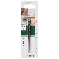 Свердло універсальне спіральне Bosch DIY (2609255473) 5,5×50×85 мм