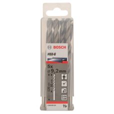 Сверла по металлу Bosch HSS-G, DIN 338, 9,2×81 мм, 5 шт (2608585516)