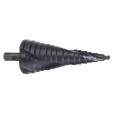 Ступенчатое сверло Bosch HS-AlTiN, 16 ступ., М10-М40 (2608588071)