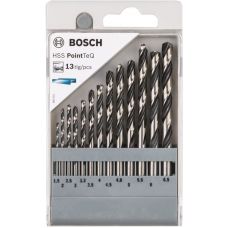 Набор сверл HSS PointTeQ по металлу Bosch,13 шт (2608577349)