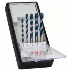 Набор Bosch Robust Line из 5 сверл по бетону CYL-5, 4,5,6,6,8 мм (2608588165)