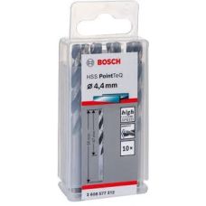 Свердла Bosch HSS-PointTeQ, 4,4×47×80 мм, 10 шт (2608577212)