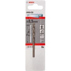 Сверло по металлу Bosch HSS-Co, DIN 338,3,5×39 мм,1 шт (2608585845)