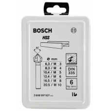 Набор Bosch, из 6 конусных зенкеров (2608597527)