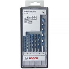 Набор сверл по бетону, граниту Bosch Robust Line CYL-5 7шт. (4,5,5,6,6,8,10 мм)